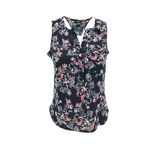 Ann Taylor Tops - Ann Taylor Loft Floral Print Sleeveless Top Sz XS